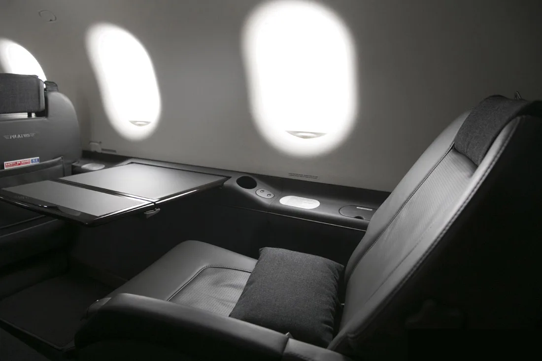 Experience the St Barth Executive Business Class Cabin